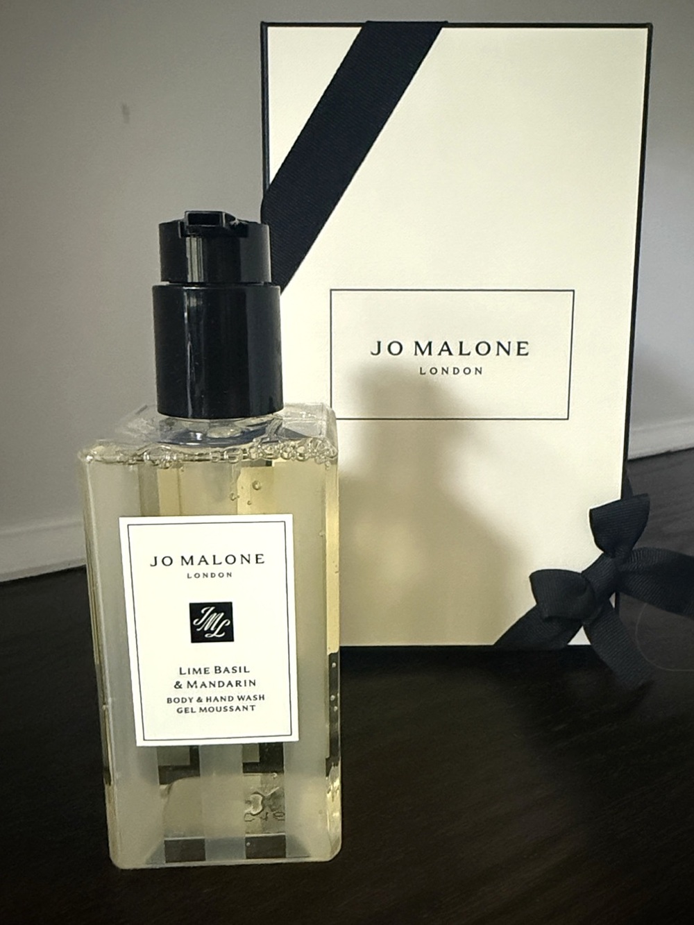 Jo Malone London Lime Basil & Mandarin Body & Hand Wash 8.5 oz New in Box